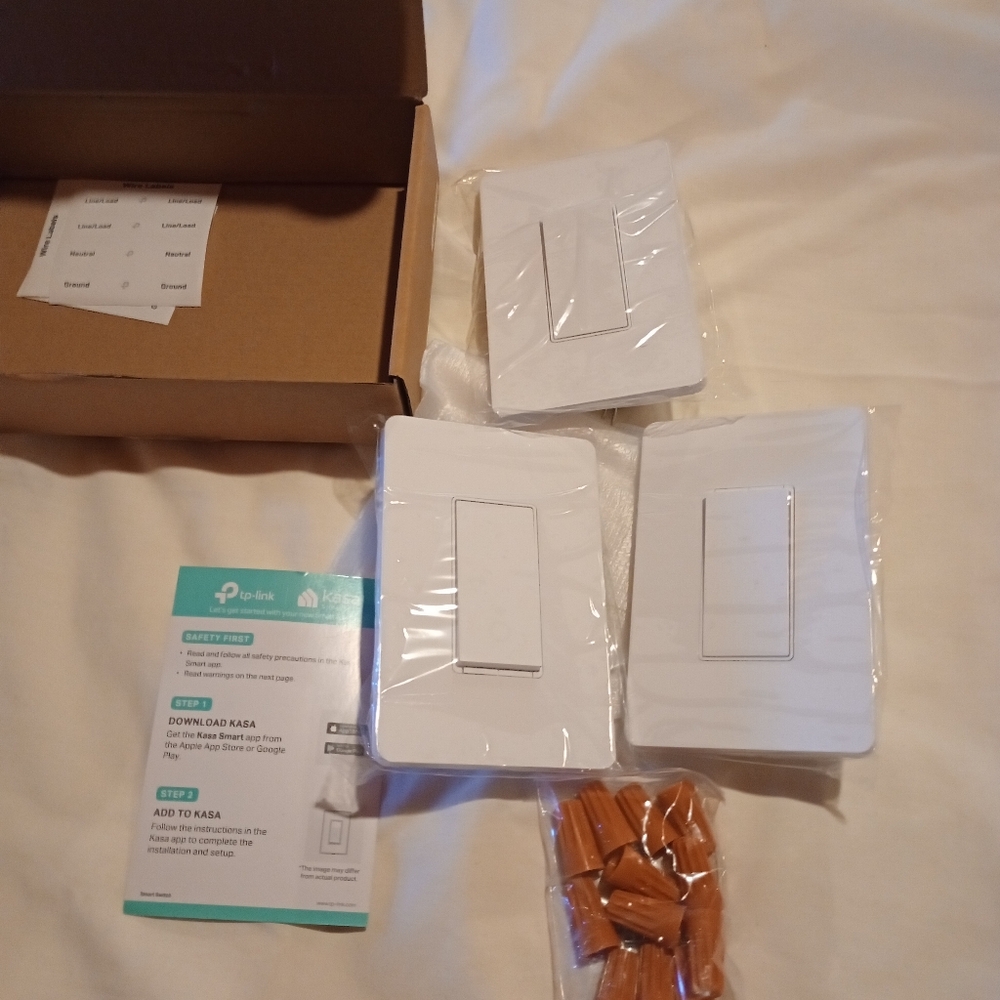 TP-Link Kasa Smart Wi-Fi Light Switch 3 Pack (NEW!!)